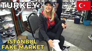 Istanbul's FAKE MARKET Hunt: Should We Buy These Shoes? | Turkey Vlog 🇹🇷