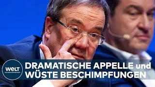 ARMIN LASCHET ODER MARKUS SÖDER? Entscheidung über  Kanzlerkandidaten noch diese Woche I WELT News