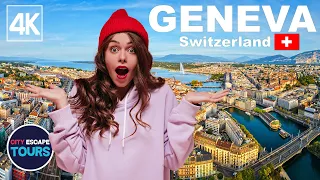 Geneva | Switzerland 🇨🇭  Walking Tour | (4k UHD 60fps)