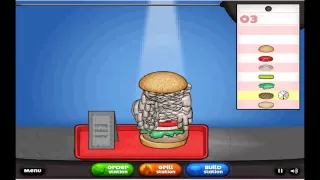 Burger Making Game Gameplay and Commentary