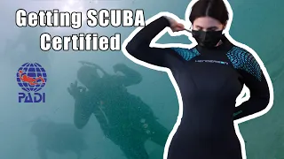 My Experience Getting PADI SCUBA Certified | Vlog