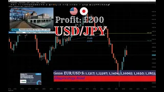 London Live Forex Trading Session, The money making channel  – Profit Guidance