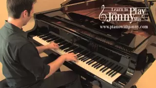 Cheek to Cheek - Ragtime Piano Arrangement by Jonny May (High Quality)