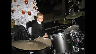 Europe - The Final Countdown - Drum Cover  - Drummer Daniel Varfolomeyev 8 year