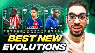 THE BEST *NEW* META EVOLUTION CARDS TO EVOLVE IN FC 24 ULTIMATE TEAM GROWTH SPURT