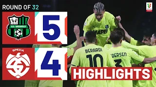 SASSUOLO-SPEZIA 5-4 AP | HIGHLIGHTS | Sassuolo claim tough win | Coppa Italia Frecciarossa 2023/24