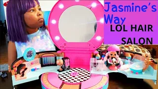Unboxing LOL Hair Salon | Jasmine's Way