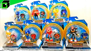 Unboxing SONIC THE HEDGEHOG Complete Set of Bendable action figures by JAKKS PACIFIC from TARGET!