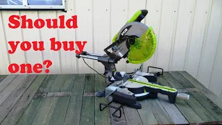 Ryobi 305mm Dual Bevel Sliding Mitre Saw review after 12 month ownership