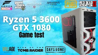 Ryzen 5 3600 & Gtx 1080 GameTest & Benchmark