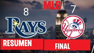 RESUMEN:Rays vs Yankees  (5/14/23)