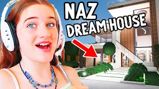 WHO CAN BUILD NAZ'S DREAM HOUSE in Bloxburg Roblox Gaming w/ The Norris Nuts