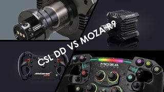 CSL DD vs MOZA R9