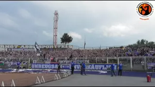 Carl Zeiss Jena - Rot Weiß Erfurt Pokalfinale 28.05.16 Pyro & Support