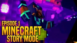 ORDER OF THE STONE (Minecraft Story Mode - FULL Ep.1)