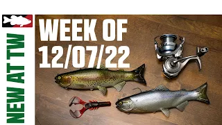 New Hawg Hunter Magnum Trout, Baitsanity Glide Baits, and New Berkley Shape 108 Craw - WNTW 12/7/22