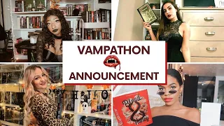 Vampathon Spooky Reading Week Announcement 🖤