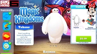 HOW TO COLLECT BAYMAX GOLD CHIPS! Disney Magic Kingdoms | Gameplay Walkthrough Ep.254