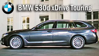 The new BMW 530d xDrive Touring - Interior, Driving & Exterior