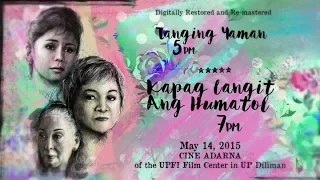 ABS-CBN Film Restoration: Tanging Yaman Special Screening