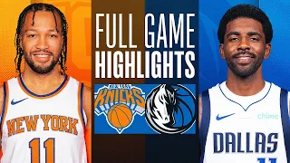 KNICKS at MAVERICKS | FULL GAME HIGHLIGHTS | January 11, 2024