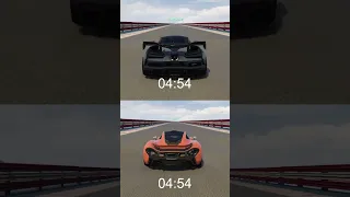 Mclaren Senna VS Mclaren P1 Race GTA #gta #gta5 #gtastunt #mclaren #funny #shorts