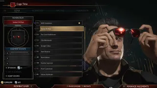 Johnny Cage - Gear and Skins Showcase - Mortal Kombat 11