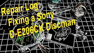 Repair Log: Fixing a Sony D-E206CK Discman