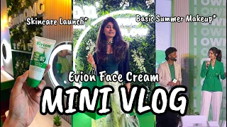 First ever *MINI VLOG*|| Skincare Launch #launchevent #skincare #grwm #basicmakeuplook