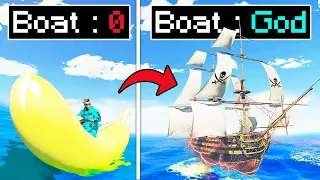 UPGRADING My BOAT Into a GOD SUPERBOAT in GTA 5 with BOB & CHOP