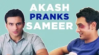 Akash pranks Sameer | Dil Chahta Hai | Aamir Khan | Saif Ali Khan | Akshay Khanna