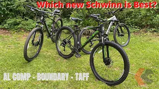 Best of the new $250 Schwinn Mountain Bikes at Walmart - AL Comp - Boundary - Taff
