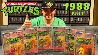 Teenage Mutant Ninja Turtles 1988 Figures: Part 1