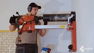 Алмазное бурение чисто! Hilti dd-150U