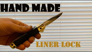 Knife making - My first hand made liner lock knife