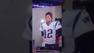 Superbowl 52 ref walks out of locker Room with tom brady