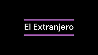 [RESUMEN] El Extranjero - Albert Camus