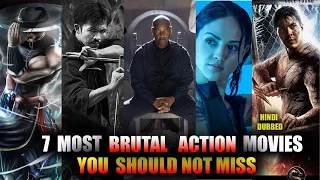 TOP 7 NON STOP BRUTAL ACTION MOVIES IN HINDI | Brutal action Movies in hindi