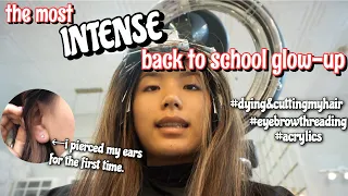 the most INTENSE back to school glow-up EVER | Vanessa Nagoya