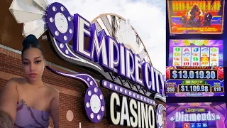 We Back In The Casino | Diamond Link & Buffalo | Can We Get The Jackpot | Empire City Casino !!