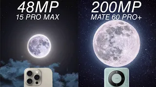 iPhone 15 Pro Max Vs Huawei Mate 60 Pro Plus Live Zoom Test Comparison