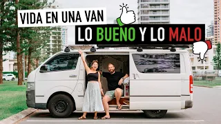 BUENO y MALO de vivir en una van