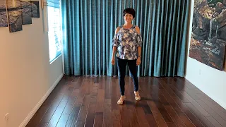 Casanova Cowboy line dance demonstration and tutorial by Stephie