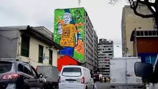 Toxicómano Callejero / Mural Edificio Lara