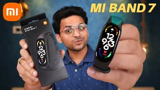 Xiaomi Mi Band 7 Unboxing & Review 🔥 | 1.62" AMOLED Display 🚀 | 100+ Sports Mode & More 🤯