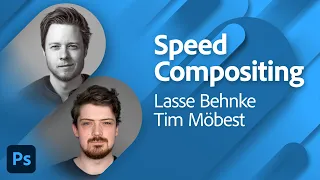 Speed Compositing mit Lasse Behnke und Tim Möbest | Adobe Live