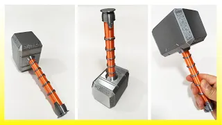 3d Printed ReplicaThor's Hammer - Mjolnir Timelapse