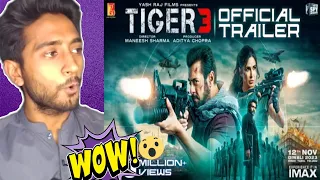 Tiger 3 trailer Reaction | Salman Khan | Katrina Kaif | YRF | Hamza Views