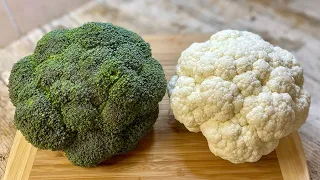 Friend from Spain taught me how to cook broccoli and cauliflower so delicious!