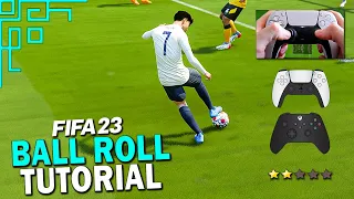 The BALL ROLL is BACK! FIFA 23 Ball Roll Tutorial | Effective FIFA 23 Skill Move | FIFA 23 Tutorial